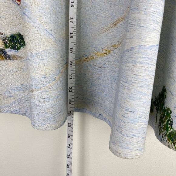 NWT Corey Lynn Calter Wonderland Midi Skirt Size XS Blue Anthropologie Preppy - Picture 16 of 16